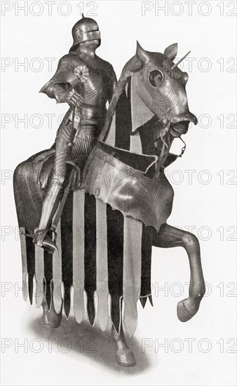 French Gothic armour