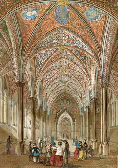 Interior of the Temple Church