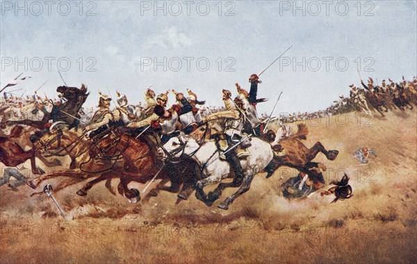 The charge of the Cuirassiers at Rezonville