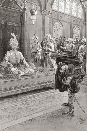 Sir Anthony Shirley at the court of Shah Abbas the Great in 1599