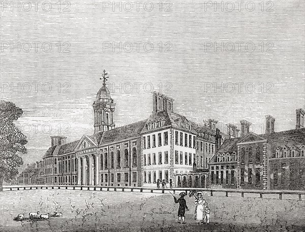 The north front of The Royal Hospital Chelsea