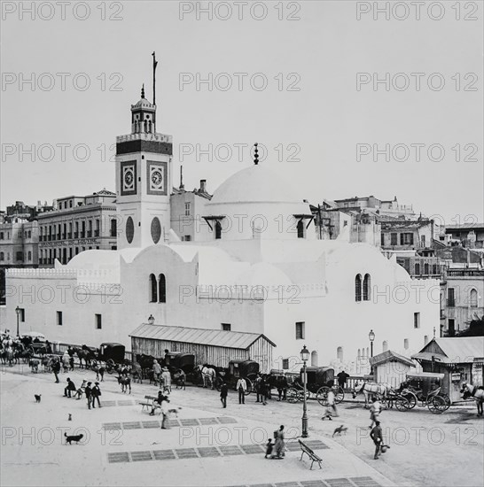 Magic lantern slide circa 1900