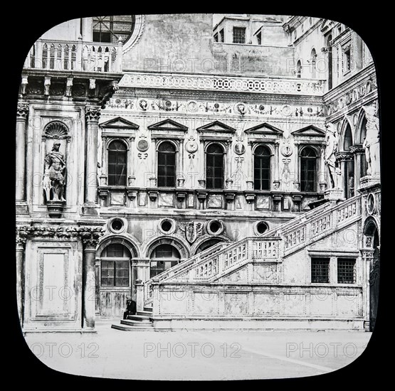 Magic lantern slide circa 1900