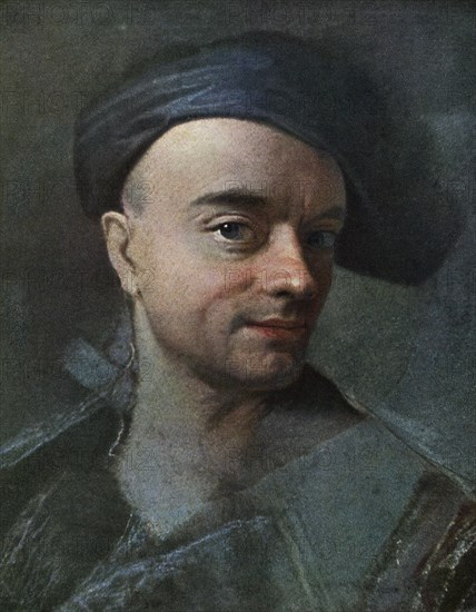 Self-portrait of Maurice Quentin de La Tour