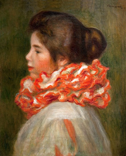 Girl with red ruff