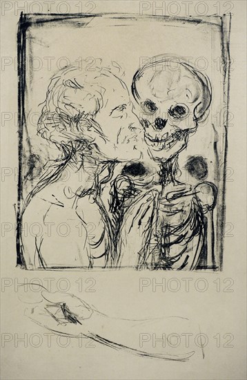Edvard Munch, Dance of Death (III), 1915