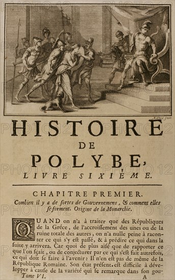 History by Polybius, Volume VI, 1730