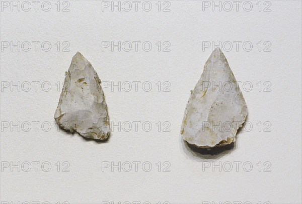 Flint tips, Mousterian