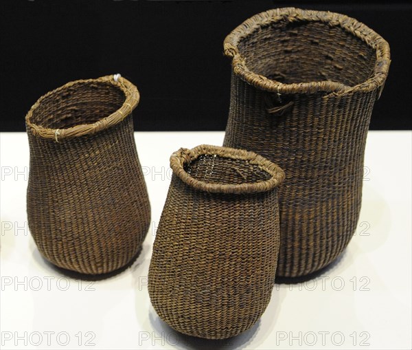 Esparto baskets, 5200-4600 BC