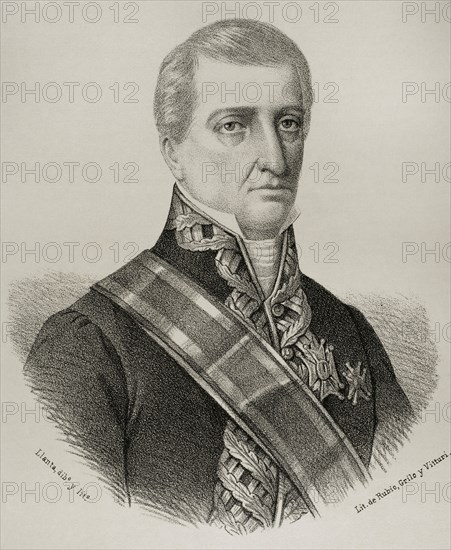 Pascual Enrile Alcedo, Spanish military