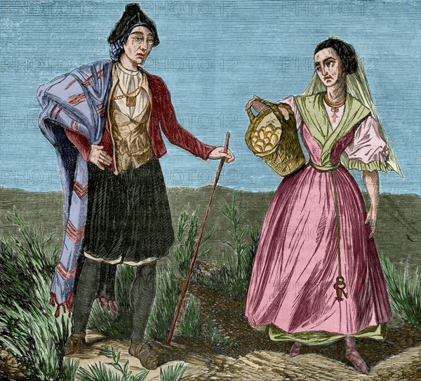 Spain, Murcian peasants