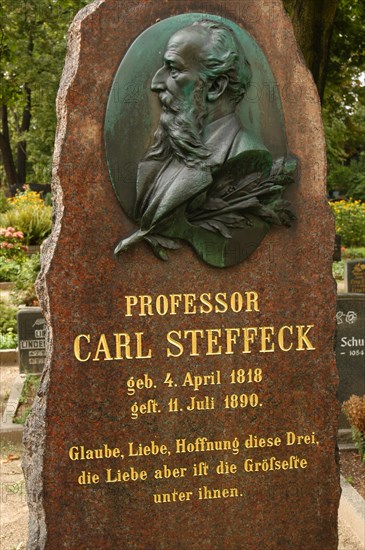 Carl Steffeck, German painter