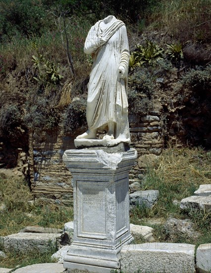 Turkey, Ancient Greek and Roman city of Ephesus