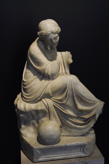 Statue of Urania, muse of Astronomy