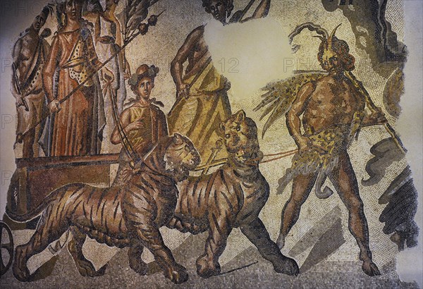 Roman mosaic of the Triumph of Bacchus