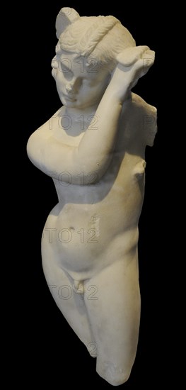 Statue of Hypnos, son of Night and Darkness