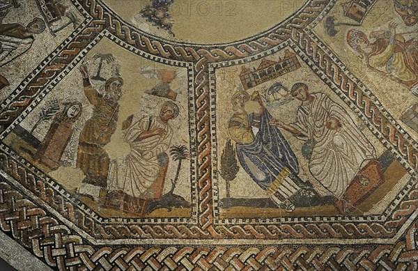 Mosaic of the Nine Muses