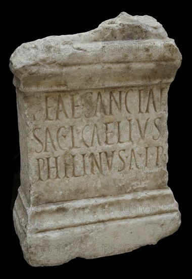 Altar stone dedicated to the Goddess Ataecina Proserpina