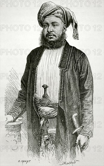 Barghash bin Said of Zanzibar (1837-1888)