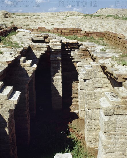 Remains of the ancient city founded in 2900 BC