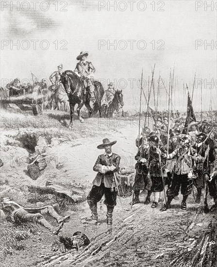 Oliver Cromwell at The Battle of Marston Moor