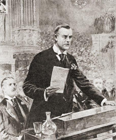 The inaugural speech of Joseph Chamberlain in Glasgow
