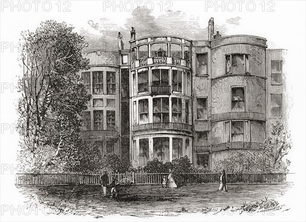 The residence of Samuel Rogers