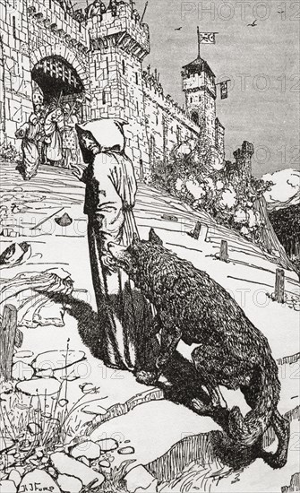 St. Francis brings the wolf to the city