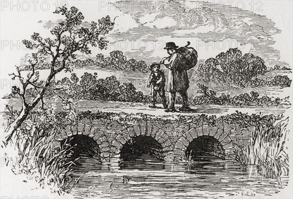 The first bridge over the River Thames