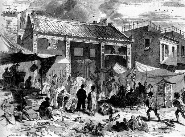 Market place, the canton system ( 1757-1842 ) control the trade with the west. chinese hong merchants managed all the trade in the southern port. 1842
