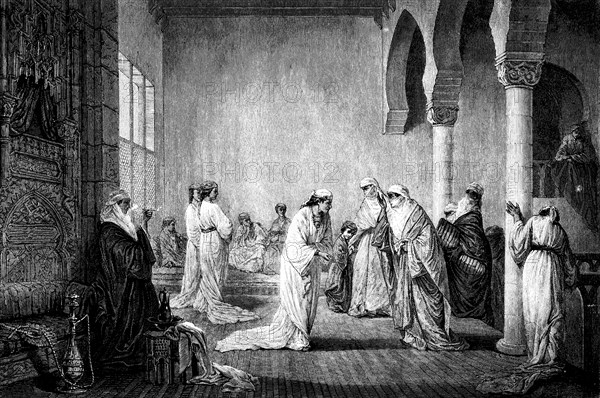 Harem in constantinople