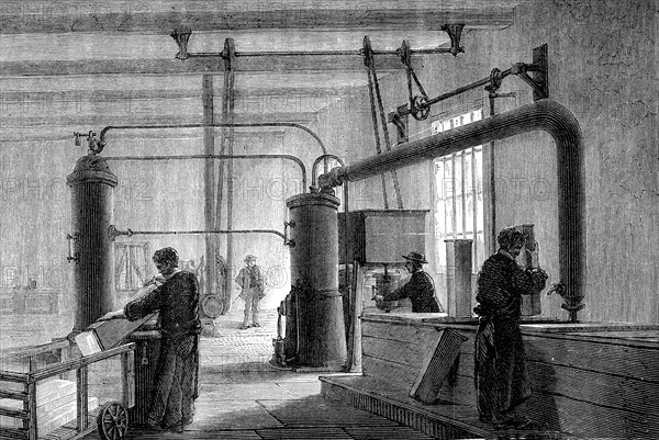 Ice factory in 1880
