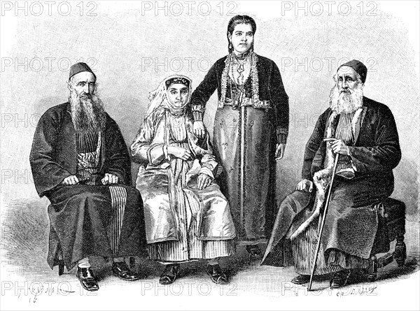 Jerusalem jews family