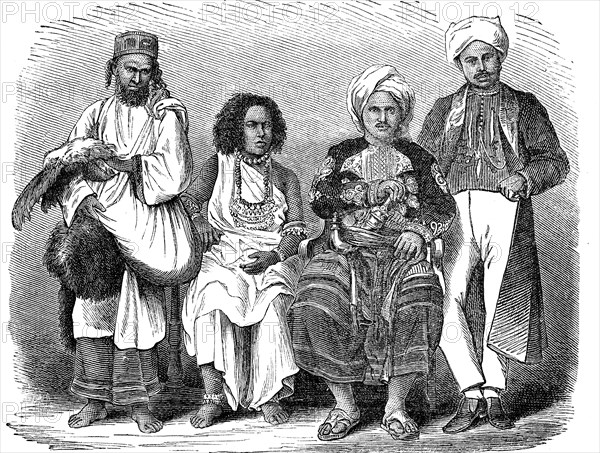 Somalia and yemenites jews merchants