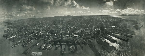 San Francisco - San Francisco in ruins after Earthquake