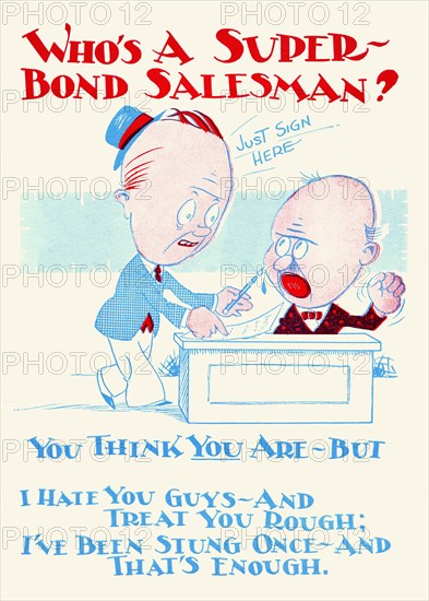 Who's A Super-Bond Salesman?