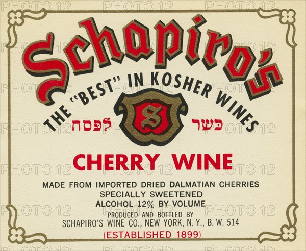 Schapiro's Cherry Wine
