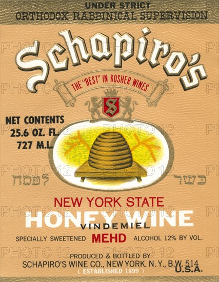 Schapiro's New York State Honey Wine