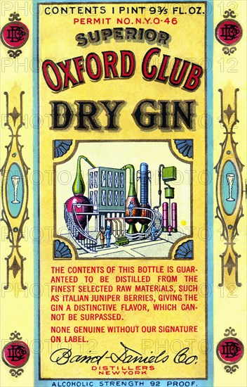Oxford Club Dry Gin