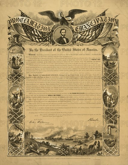 Proclamation of Emancipation by the President of the United States of America