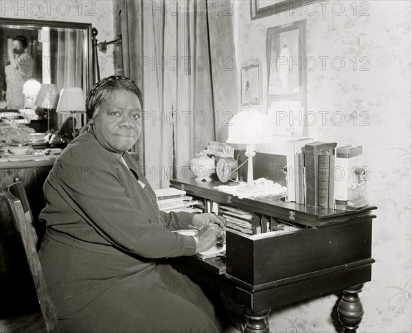 Mary Bethune, in charge of the Colored Section