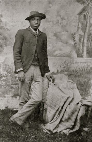 Portrait of an African American man standing