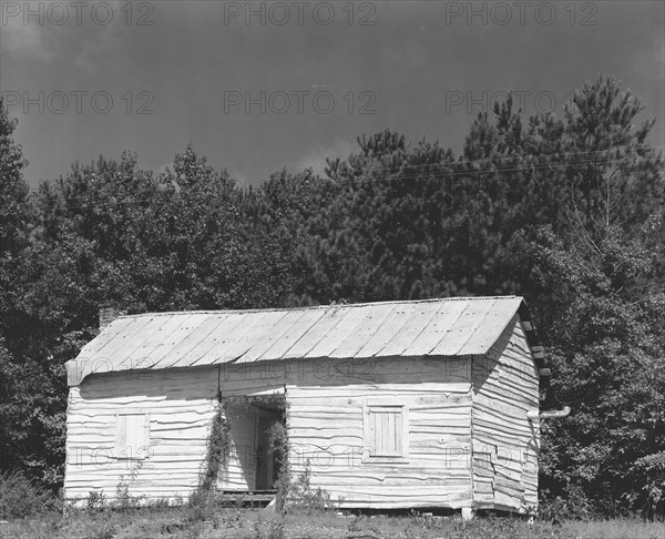 Negro cabin. Hale County, Alabama