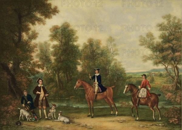 Members o the Beaufort Hunt