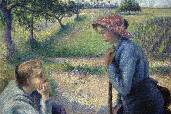 Two Young Peasant Women