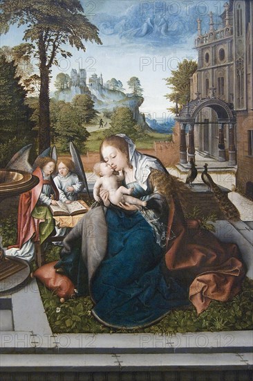 Virgin & Child with Angels