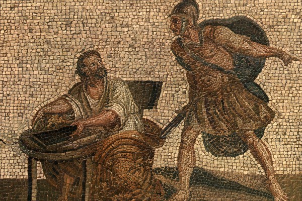 Death of Archimedes Mosaic