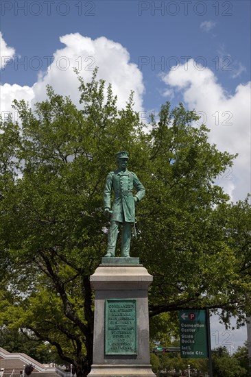 Statue of C.S. Steamer, Rear Admiral of the C.S. Navy