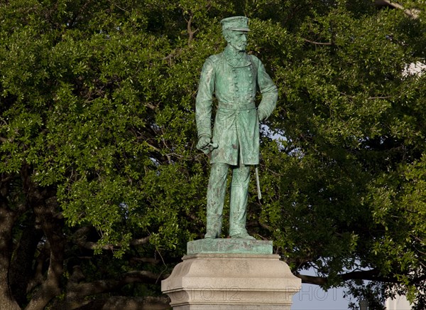 Statue of C.S. Steamer, Rear Admiral of the C.S. Navy