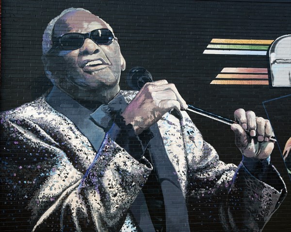 Ray Charles Mural